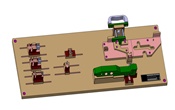 MINI cable assembling jig