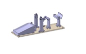Rolls Royce central console assembling jig 1