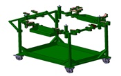 BMW – front and rear window gluing device